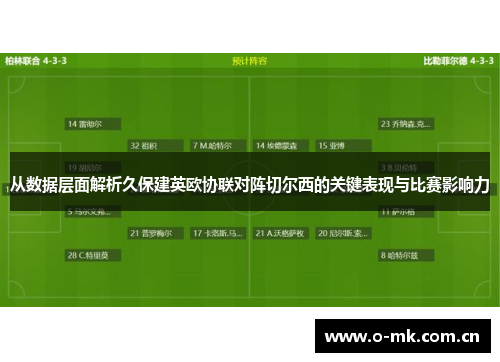 从数据层面解析久保建英欧协联对阵切尔西的关键表现与比赛影响力